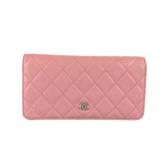 CHANEL Matelasse Long wallet bifold - Picture 1 of 15